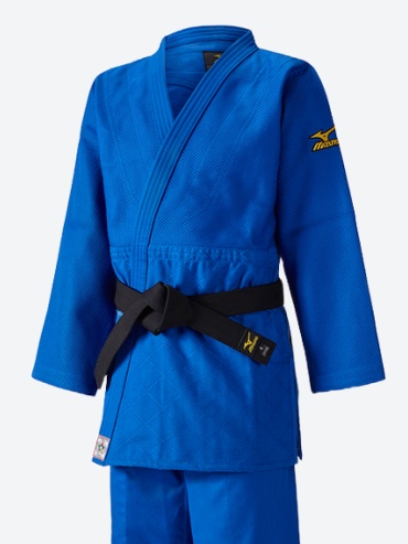 Кимоно для дзюдо Mizuno синий 195