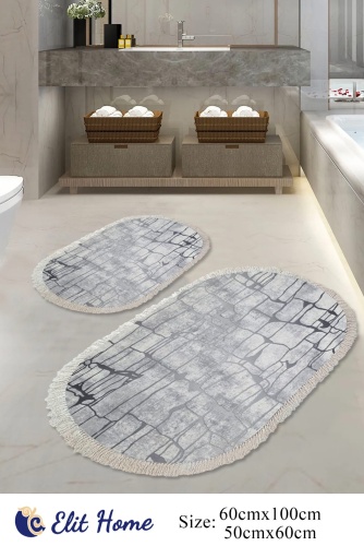 Elit Home комплект ковриков MODEVSA 100x60 см, микрофибра