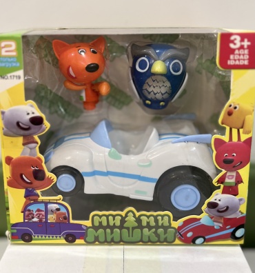 Фигурка Ми-ми-мишки Игрушка Мимимишки Сова 5 см 2 шт