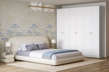 Распашной шкаф Aiba Mebel Пенсильвания, 260x200х50 см, белый