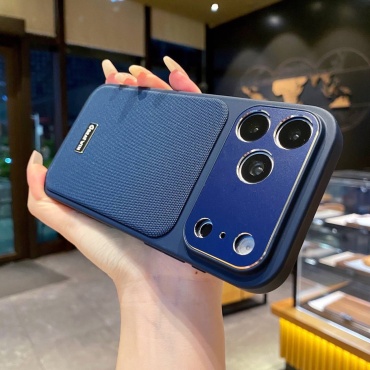 Чехол 1MORE для Apple iPhone 16 Pro Max синий