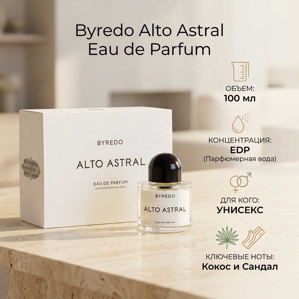 Byredo Alto Astral парфюмерная вода EDP 100 мл, унисекс