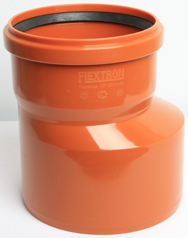 Flextron Переход 200/160 мм внешний