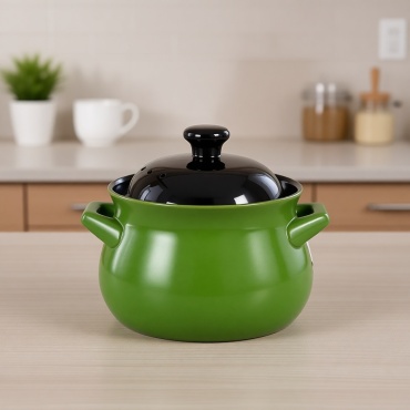 Кастрюля 3.8 л, Yiwumart 402425 керамика