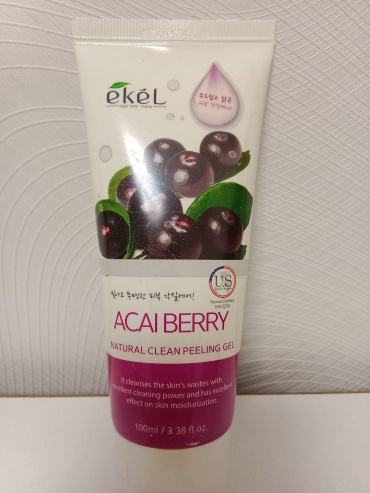 EKEL пилинг Asai berry natural peeling gel 100 мл