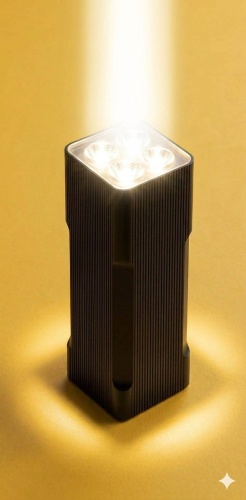 Внешний аккумулятор Hoco Q15 (LED Strong Flashlight & Power Bank) 10000 мАч 22.5 Вт черный