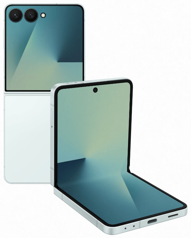 Смартфон Samsung Galaxy Z Flip7 5G 12 ГБ/256 ГБ зеленый