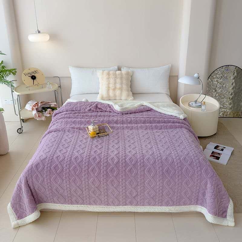 Одеяло LOBRUN AA-БАРАШЕК LILAC-Y 200x230 всесезонное