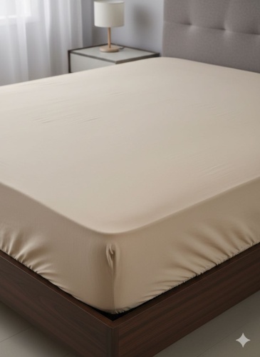 Простыня Cotton premium 180x200, хлопок, сатин