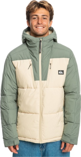 Зимняя куртка Quiksilver хаки, светло-бежевый