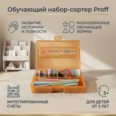 Сортер PROON Proff пластик