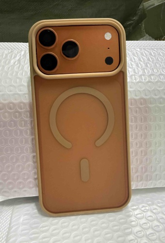 Чехол R-CES для Apple iPhone 17 Pro оранжевый