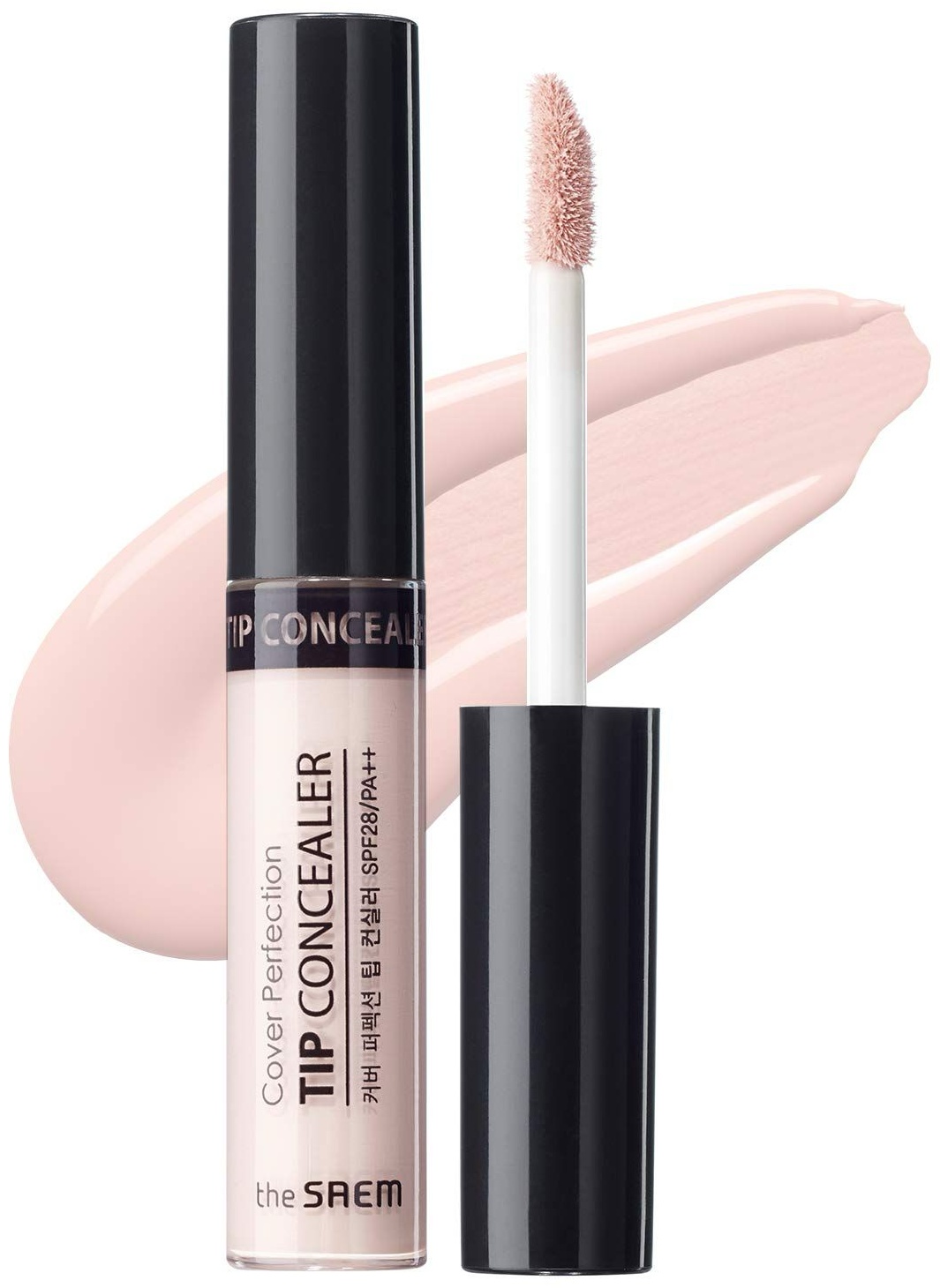 The Saem Cover Perfection Tip Concealer Brightener консилер peach beige