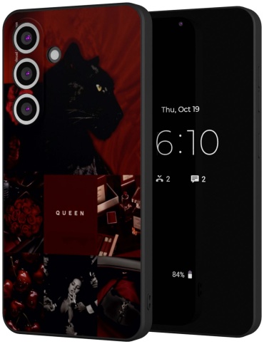 Чехол Mcover для Samsung Galaxy S25 рисунок