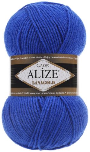Моток Alize Lanagold 141 - Василек 240 м 100 г