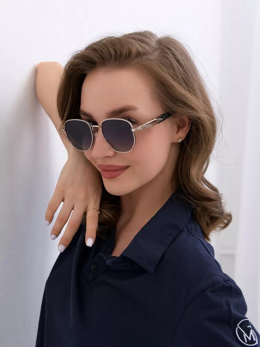 RITA BRADLEY солнцезащитные очки квадратные однотонные