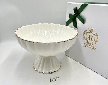 Фруктовница ROYAL 1 шт, фарфор, 25х25 см