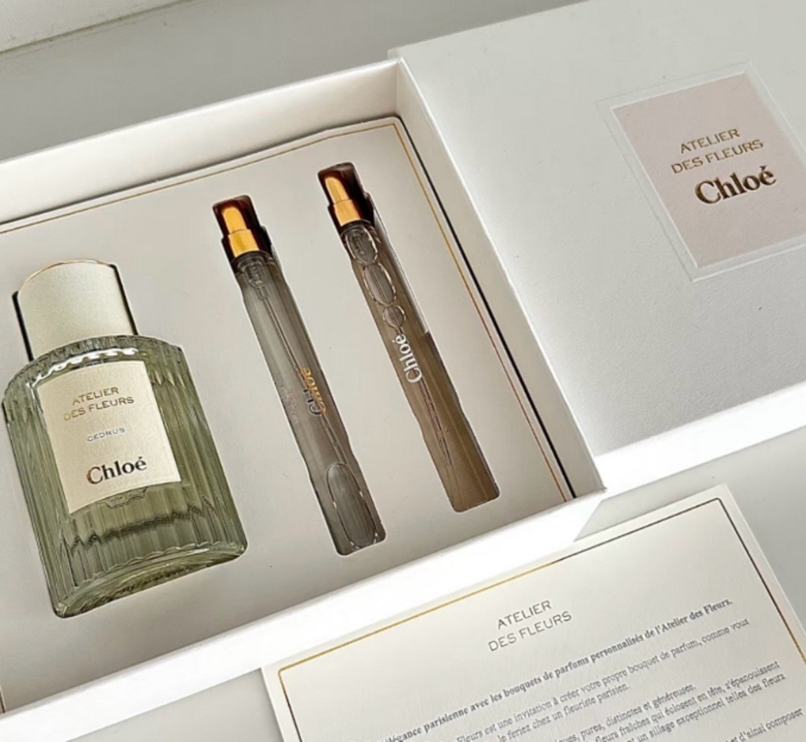 Chloe Atelier des fleurs Cedrus парфюмерный набор 50 мл, унисекс