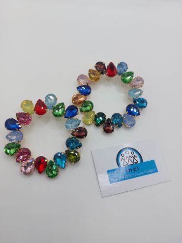 Серьги Inci бижутерный сплав, кристаллы Swarovski