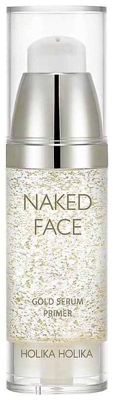 Holika Holika Праймер-сыворотка для сияния Naked Face Gold Primer основа под макияж для лица 30 мл