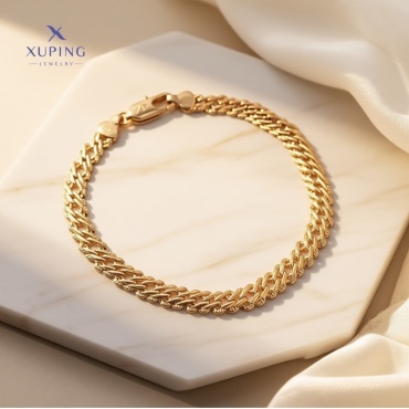 Xuping Jewelry длина 20 см бижутерный сплав, латунь, ювелирный сплав, без вставок