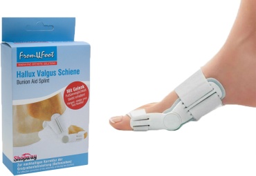 Shopway вальгусная шина Hallux Valgus Schiene Shopway белый 1 шт