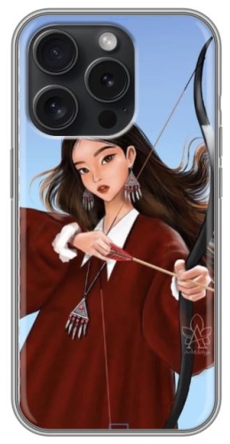 Чехол для Apple iPhone 15 Pro рисунок
