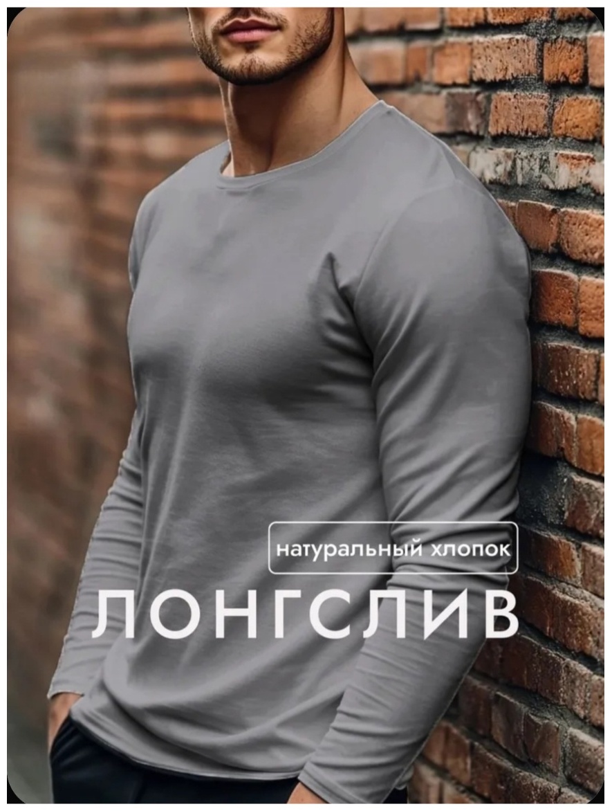 Лонгслив DaYaN серый