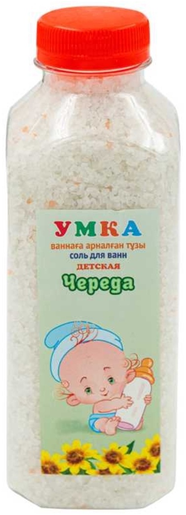 Умка соль для ванн детская череда морская соль 650 г