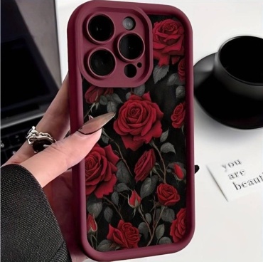 Чехол для Apple iPhone 12 бордовый
