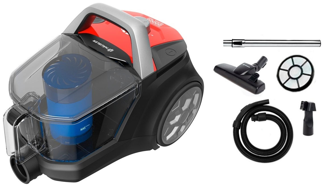 Пылесос HAUSLER Powerade Jet turbo cyclone HLS-20TT5SCAAH синий, красный