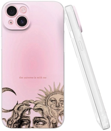 Чехол Mcover для Apple iPhone 15 Plus рисунок