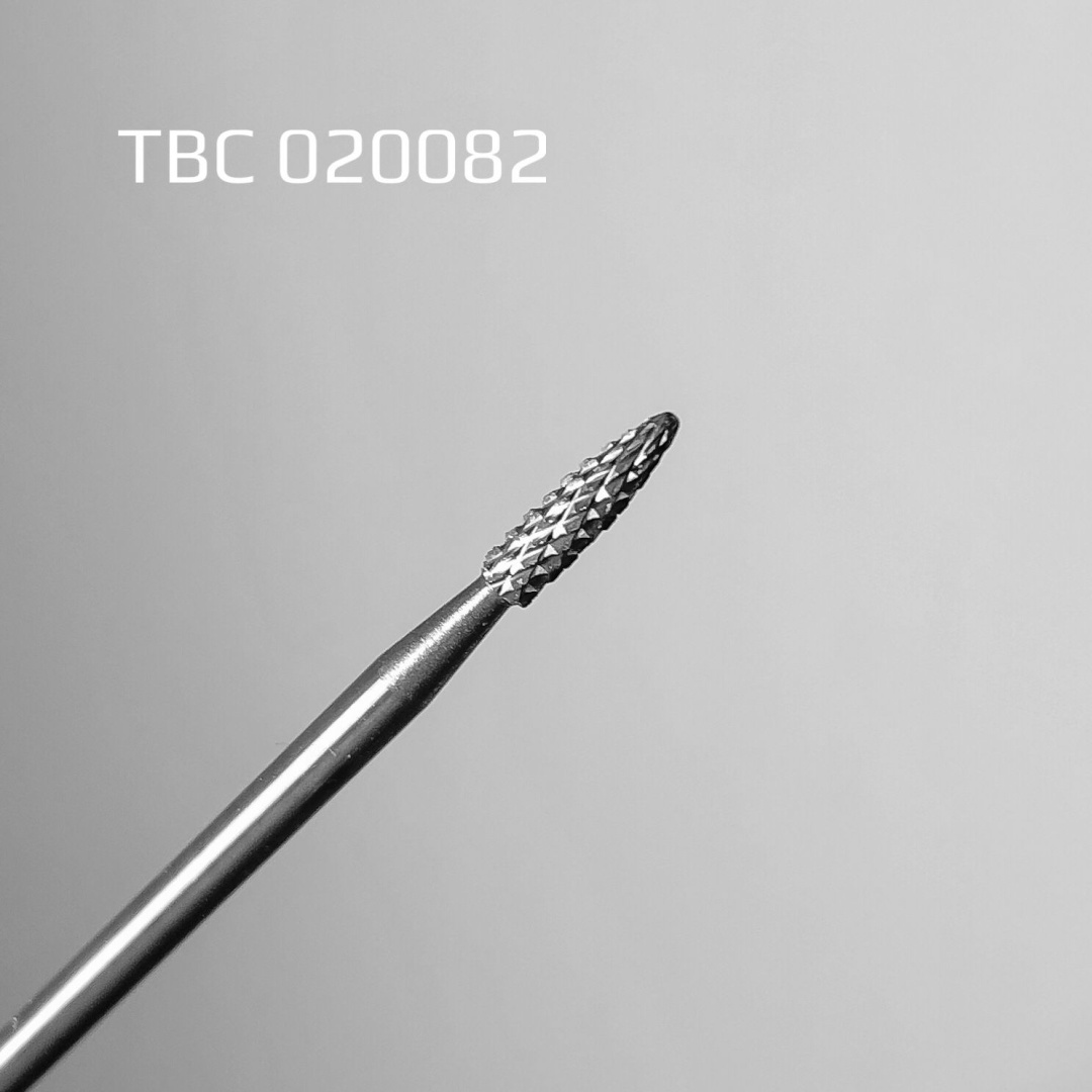 Насадка Nail Best ТВС 020082 фреза конус насечка синяя 1 шт