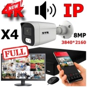 GVS комплект видеонаблюдения DS-V4 Full, 8 расширение 3840x2160