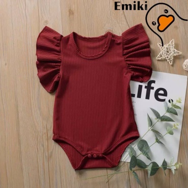 Боди Emiki бордовый
