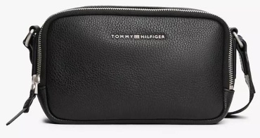 Сумка кросс-боди Tommy Hilfiger натуральная кожа черный