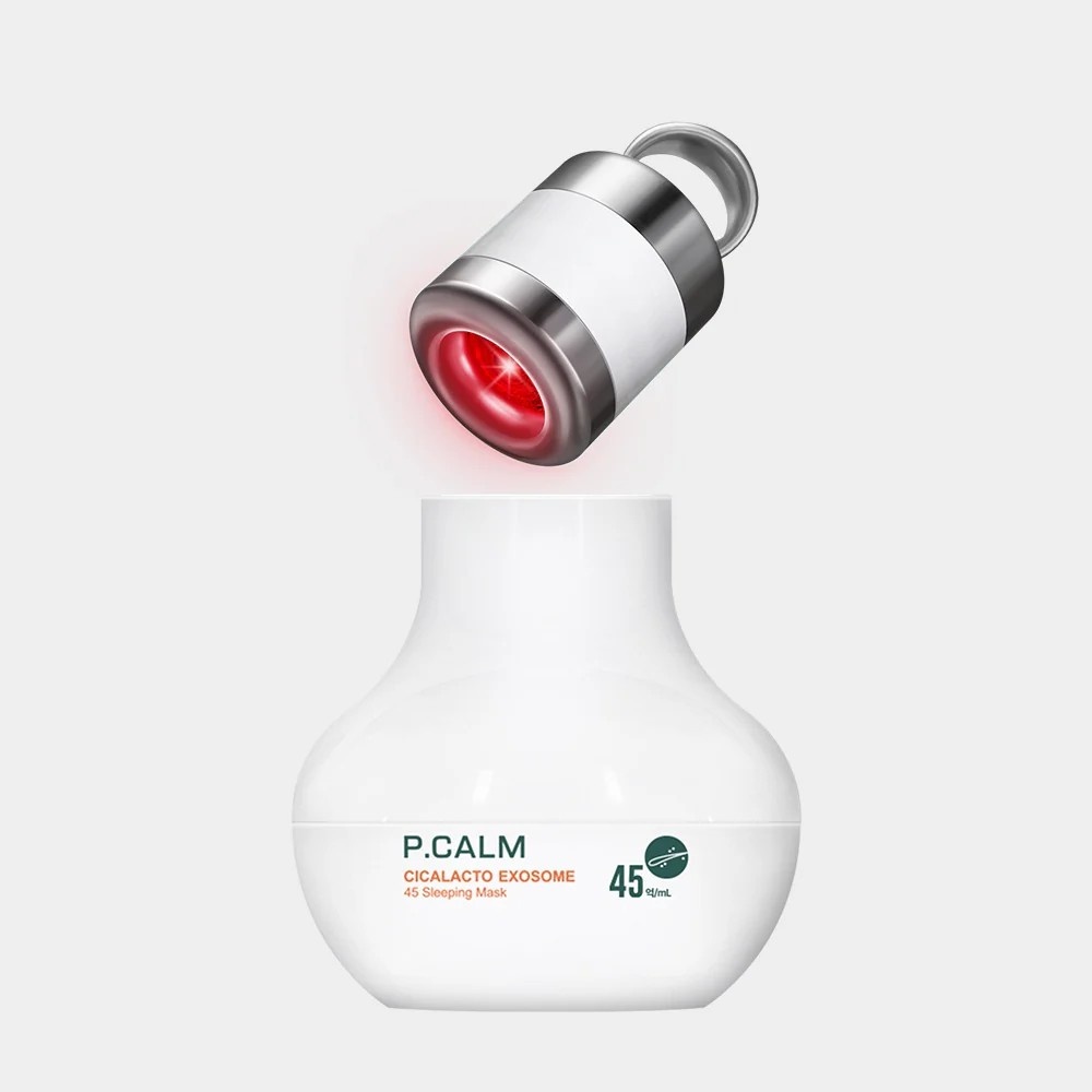 Маска для лица P.Calm ночная, крем Cicalacto Exosome 45 50 мл