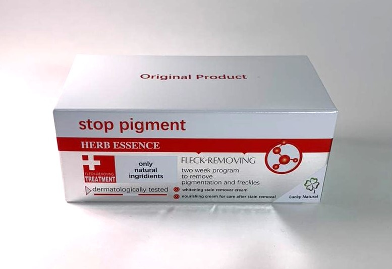 Stop pigment крем Herb Essence Крем для Лица Против Пигментных Пятен 25г+25г для лица 50 мл