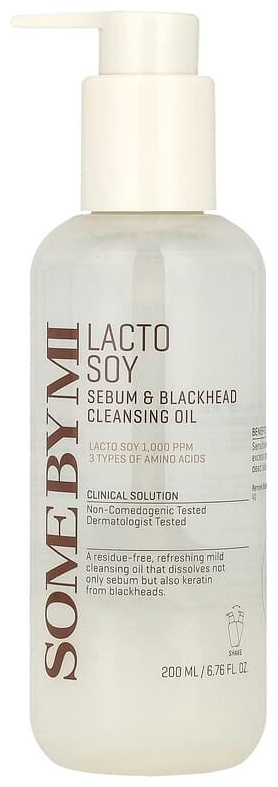 Some by Mi Lacto Soy Sebum Blackhead гидрофильное масло 200 мл