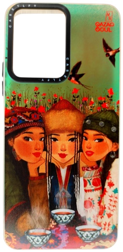Чехол для Xiaomi Redmi 13C зеленый