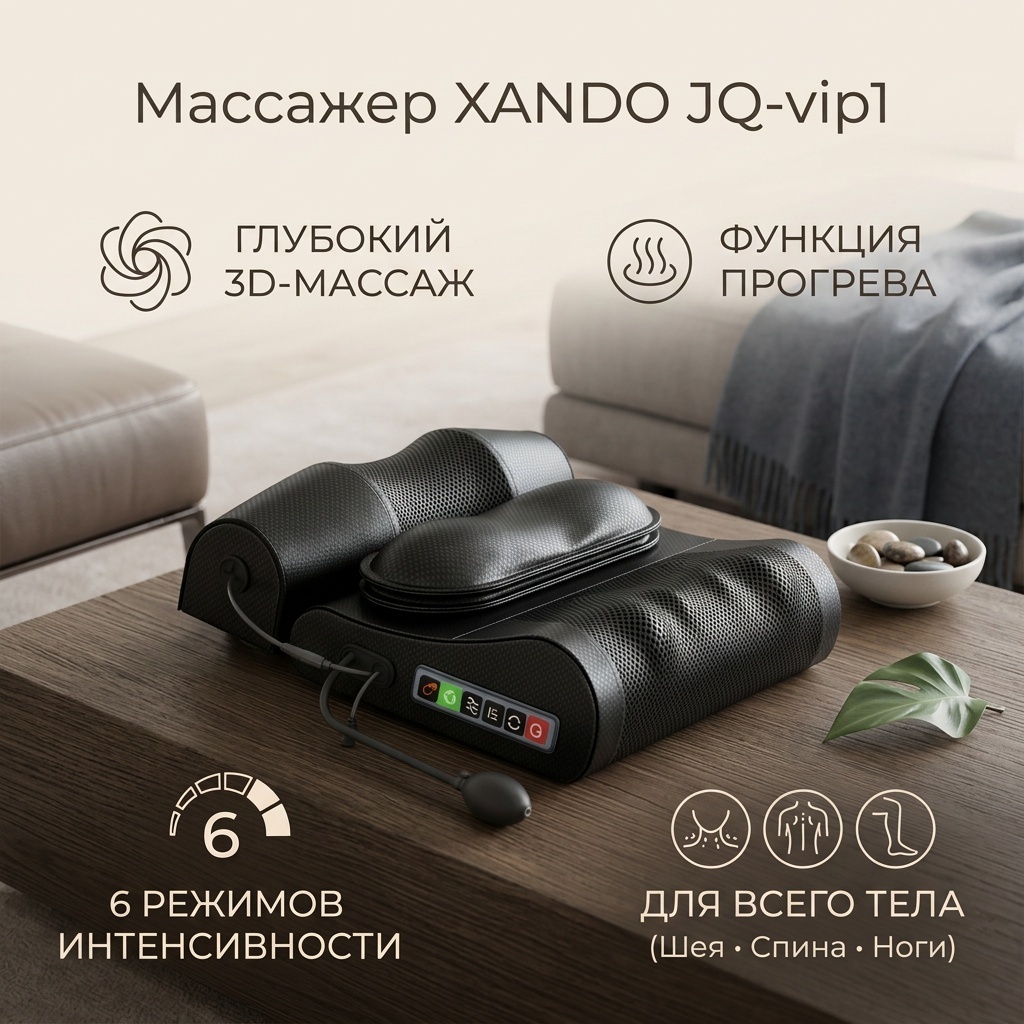 Массажер XANDO JQ-vip1 ручной 3D-массаж