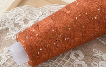 Пряжа с микропайетками 1мм