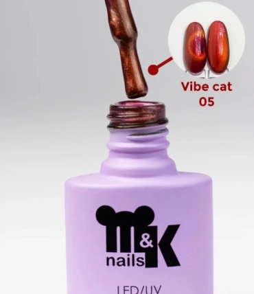 M&K nails гель-лак Vibe Cat 05 камуфлирующее 7 мл