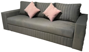 Диван прямой Elegante sofa Elegante sofa, 240х145 см, обивка ткань, серый