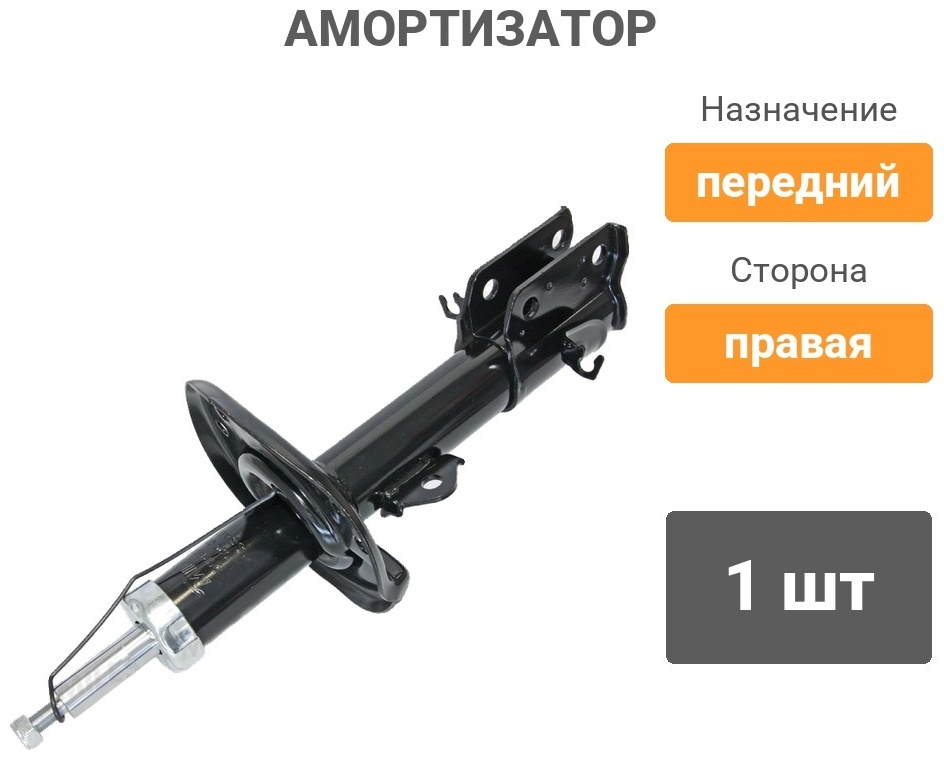 Амортизатор MILES передний DG21600 1 шт