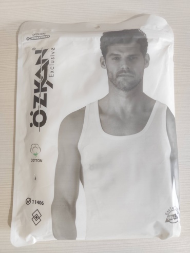 Майка OZKAN UNDERWEAR белый