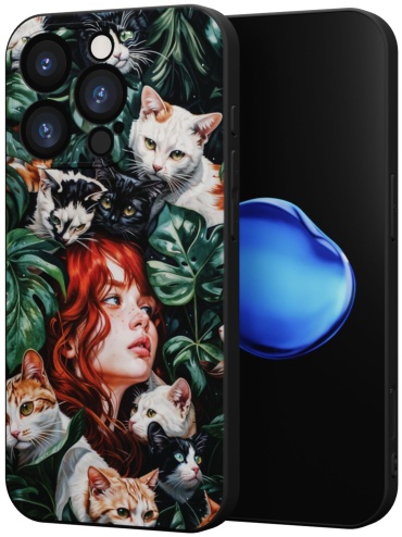 Чехол Mcover для Apple iPhone 16 Pro рисунок