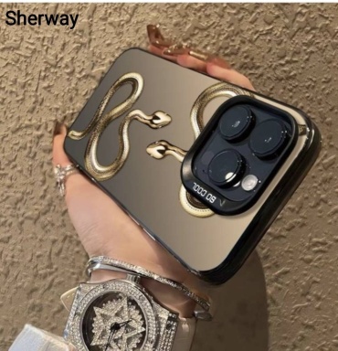Чехол SherWay для Apple iPhone 16 Pro Max серый
