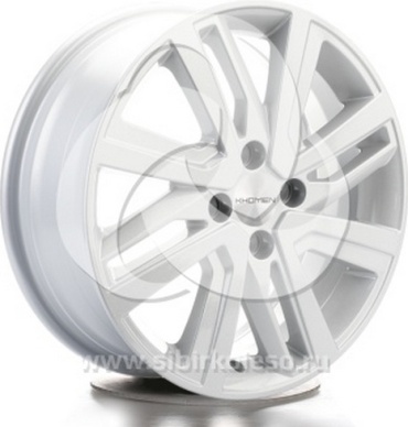 KHOMEN 1609 G-SILVER 54.1 6x16/4x100 D54.1 ET48 4 диска черный, серебристый, графит