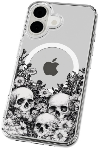 Чехол Mcover для Apple iPhone 16 рисунок